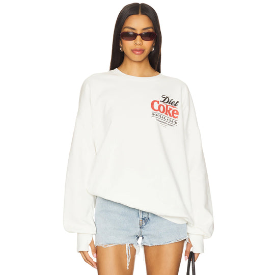 Diet Coke Social Club - Jump Jumper - White
