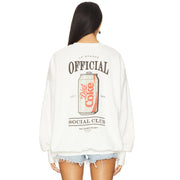 Diet Coke Social Club - Jump Jumper - White