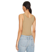 Tequila - Boxy Tank - Camel Gold - The Laundry Room