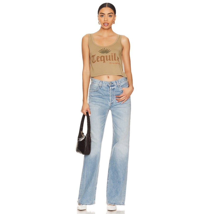 Tequila - Boxy Tank - Camel Gold - The Laundry Room