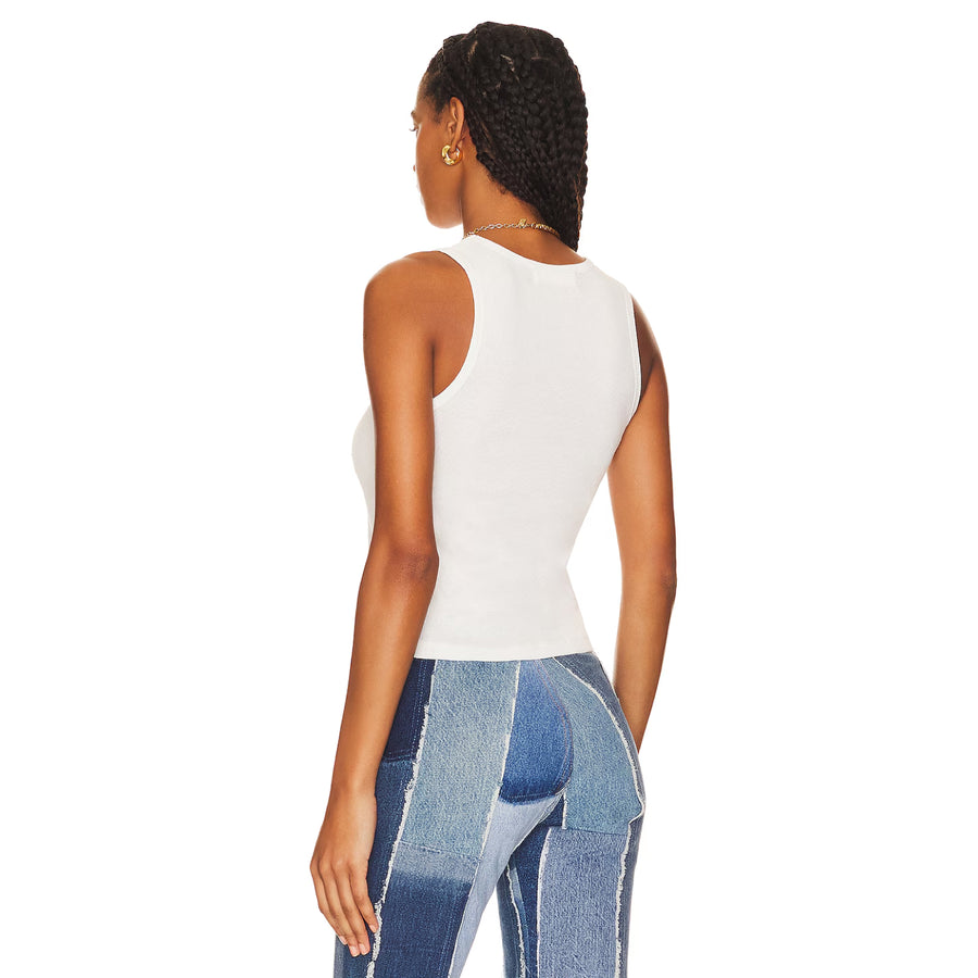 Tequila - Rib Tank - White - The Laundry Room