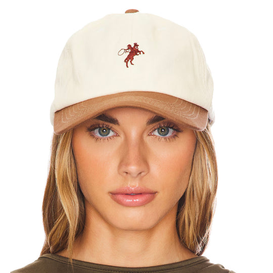 Giddy Up - Papa Cap - Bone & Brown - The Laundry Room