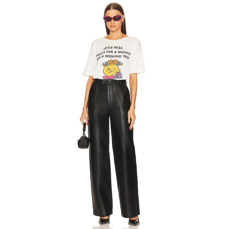 Little Miss Weekend Trip - Oversized Tee - White - The Laundry Room