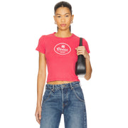 Coors Fine Banquet Beer - Baby Tee - Vintage Red - The Laundry Room