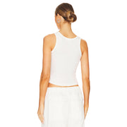 Champagne Gang - Rib Tank - White - The Laundry Room