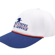 USPS SMU - Papa Cap - White & Navy Snow - The Laundry Room
