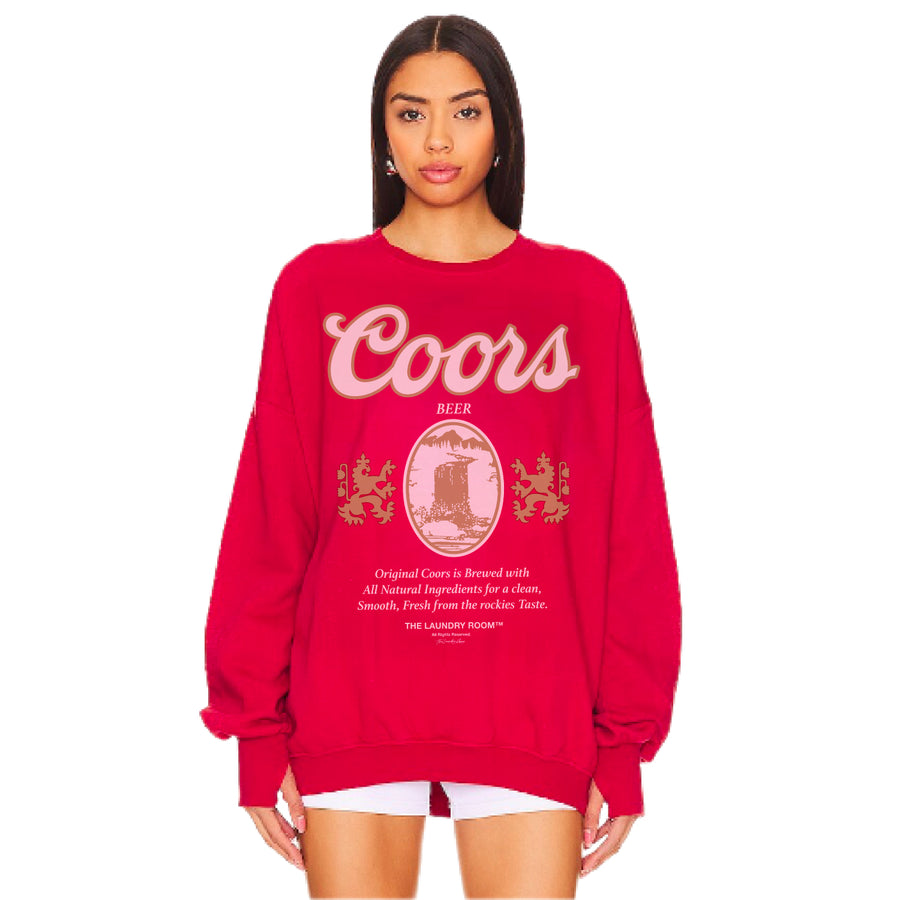 Coors Original 40Oz - Jump Jumper - Vintage Red - The Laundry Room