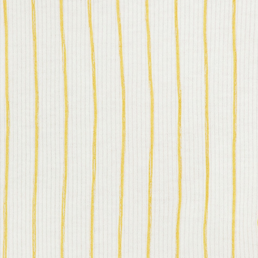 We Want Coke  - Rib Tank - White & Tan Stripe - The Laundry Room