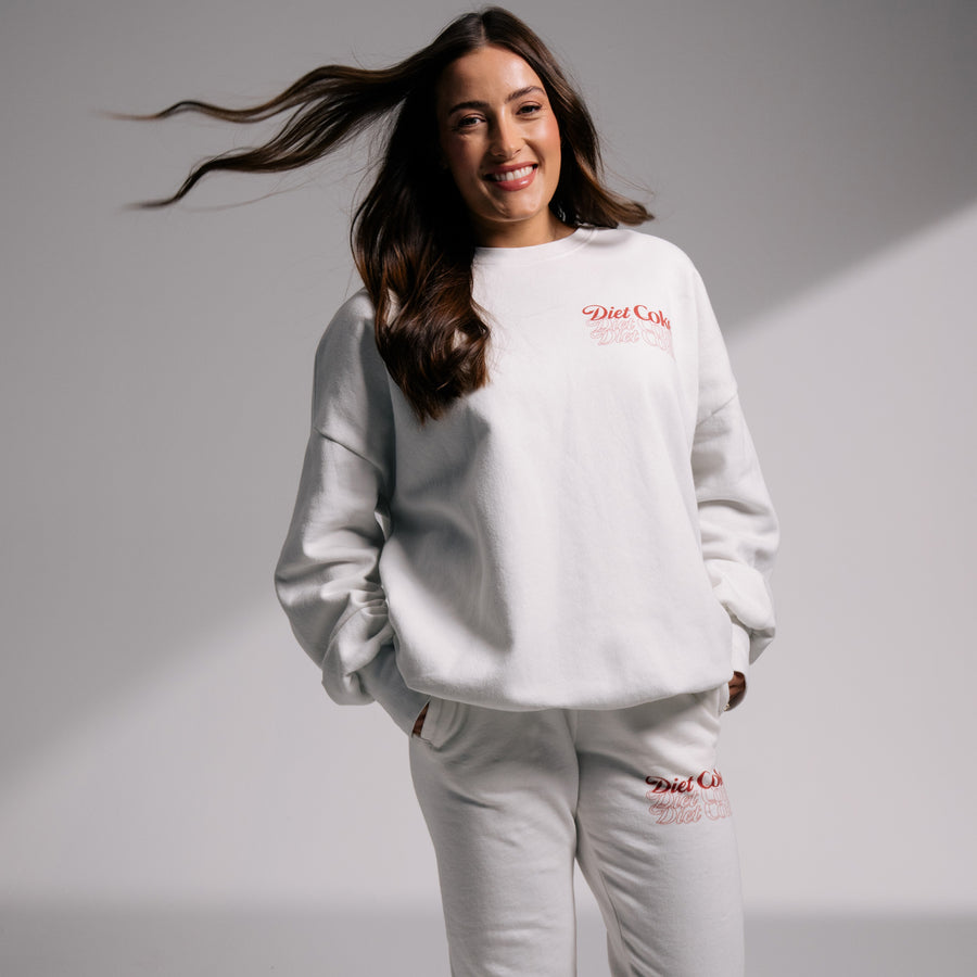 Diet Coke Comin' Up - Jump Jumper - White - The Laundry Room