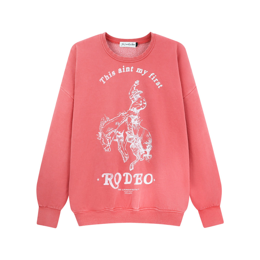This Ain't My First Rodeo - Jump Jumper - Vintage Red
