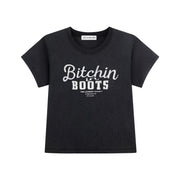 Bitchin In Boots - Perfect Tee - Black Snow - The Laundry Room