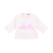 Lodge Life Savoie France - Crop Jumper - Blush Pink - The Laundry Room