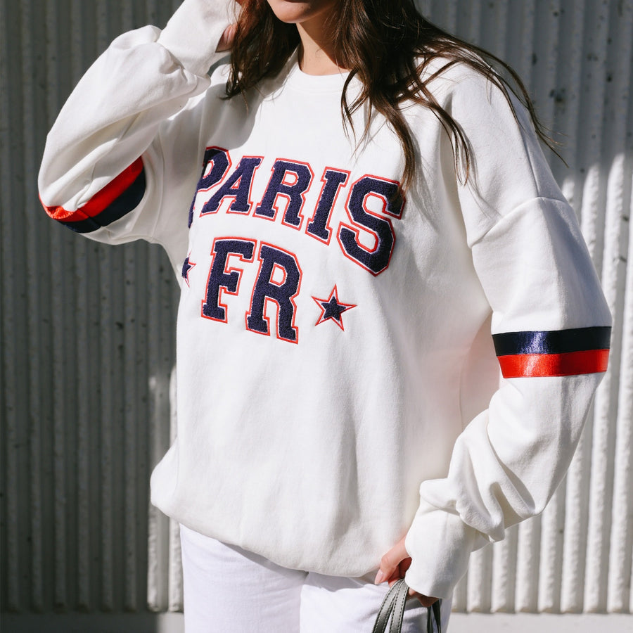 Paris FR - Jump Jumper - White - The Laundry Room