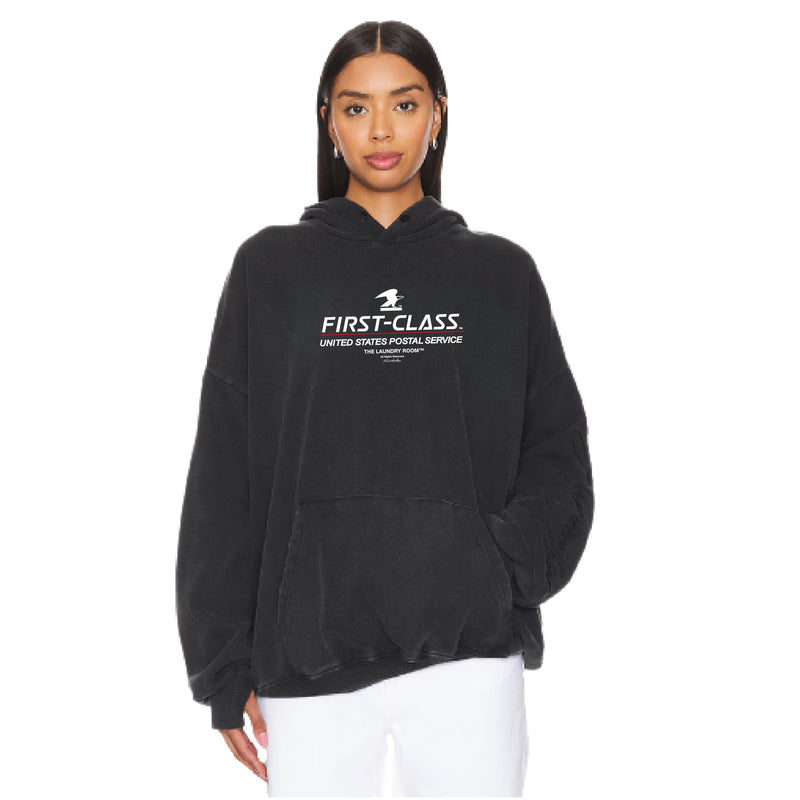 First Class TM - Hideout Hoodie - Black Snow - The Laundry Room
