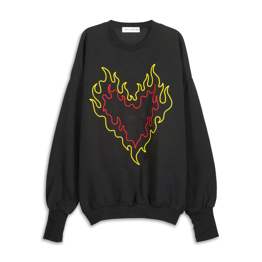 Burn Heart - Jump Jumper - Black - The Laundry Room