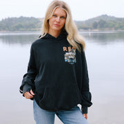 Red White And Malibu - Hideout Hoodie - Black Snow - The Laundry Room