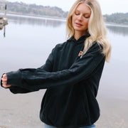 Red White And Malibu - Hideout Hoodie - Black Snow - The Laundry Room