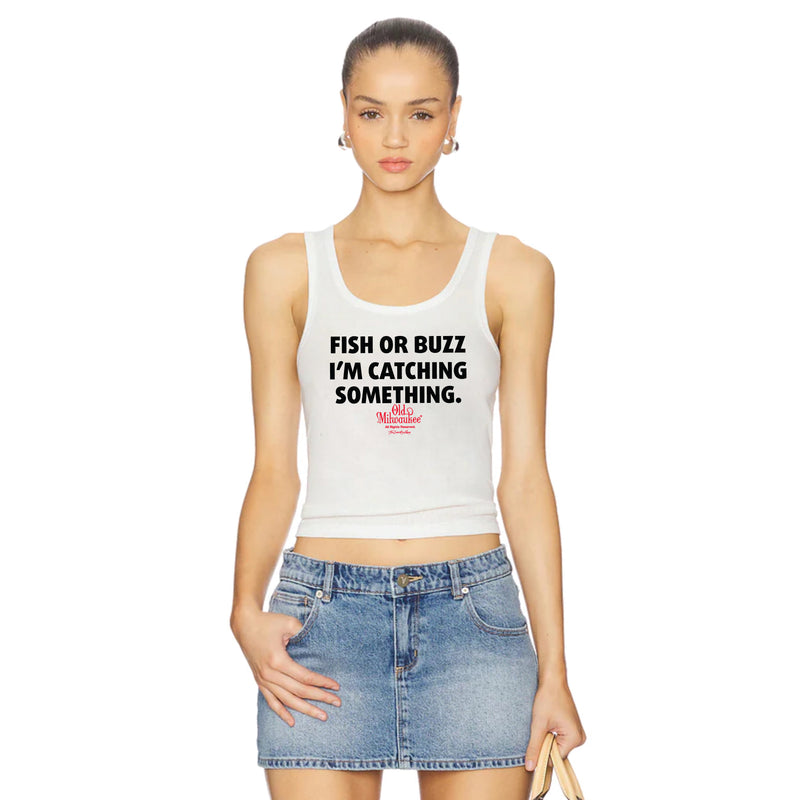 Fish Or Buzz - Rib Tank - White