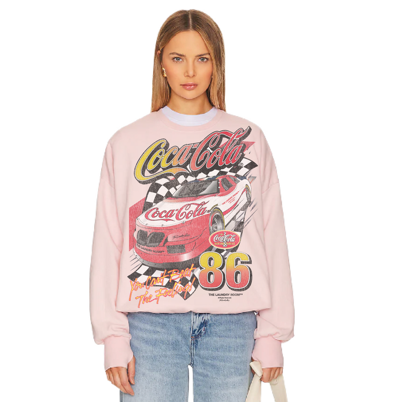 Coca Cola Racer - Jump Jumper - Blush Pink - The Laundry Room