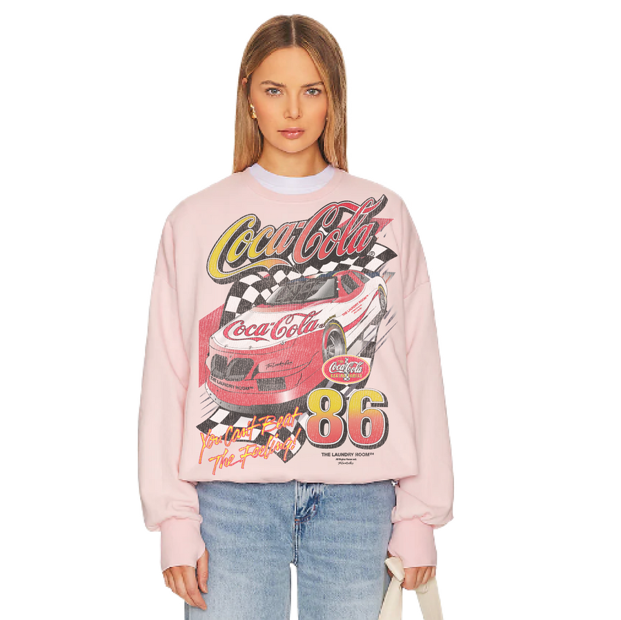 Coca Cola Racer - Jump Jumper - Blush Pink