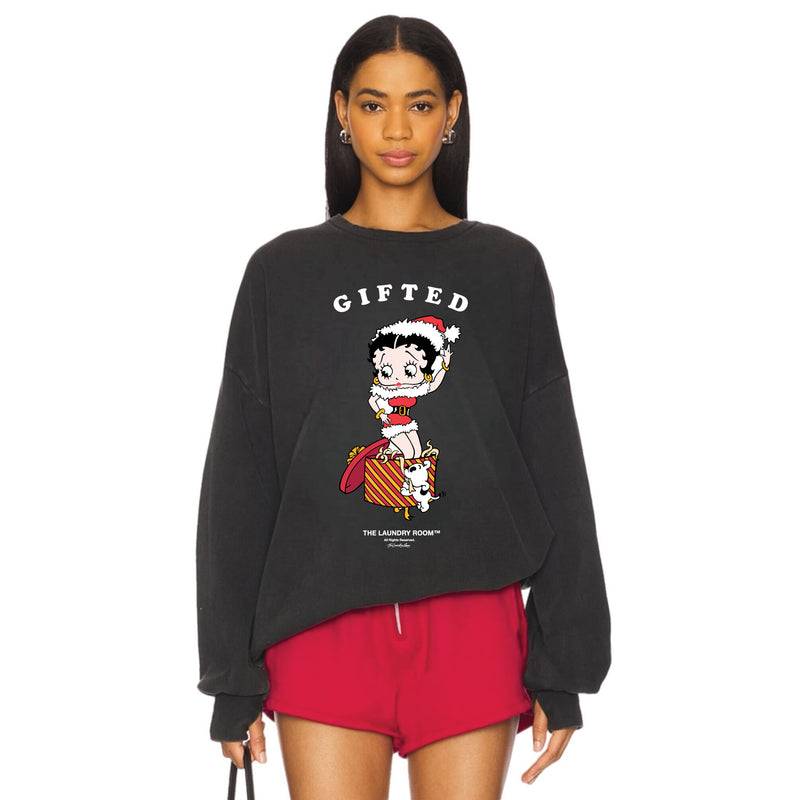 She's Gifted - Jump Jumper - Black