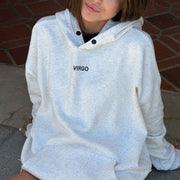 Lil Virgo - Hideout Hoodie - Pebble Heather