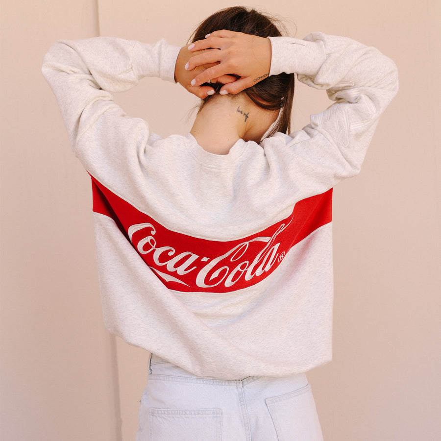 Coca Cola Classic - Jump Jumper - Pebble Heather