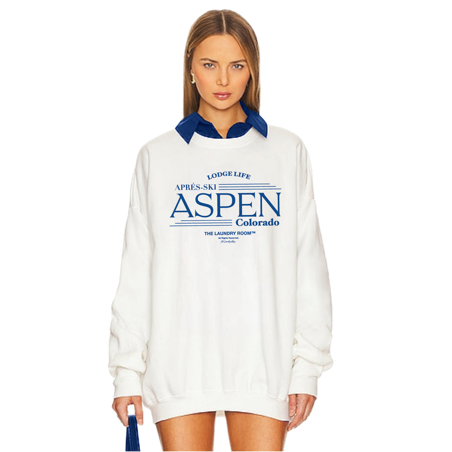 Lodge Life Aspen - Jump Jumper - White