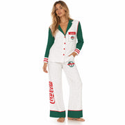 Coca Cola Winter Sports - Silky PJ Set - Multi - The Laundry Room