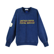 USPS Heritage - Classic Crewneck Sweater - Navy Snow - The Laundry Room