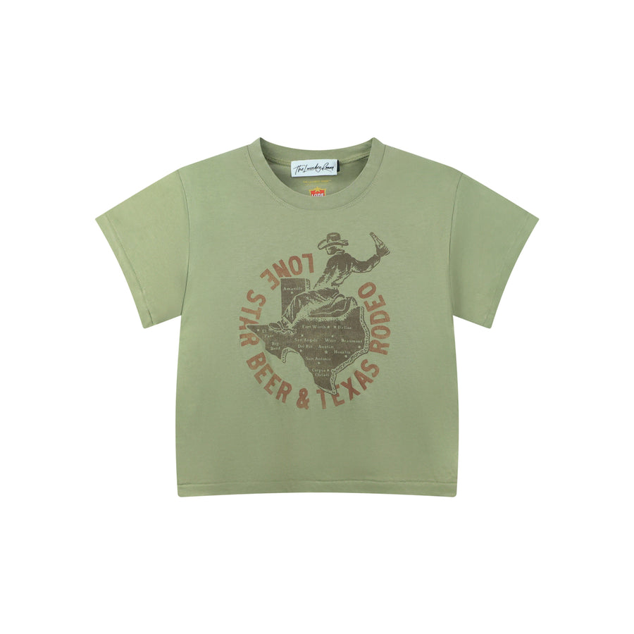 Lone Star Riding Texas - Perfect Tee - Camel Gold - The Laundry Room