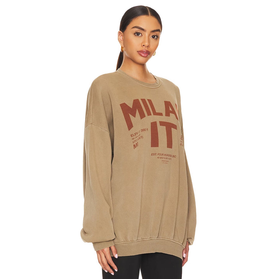 Welcome To Milan - Jump Jumper - Camel Gold